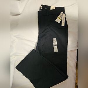 New Dockers Ladys Black Midrise  Pants Size 14Med